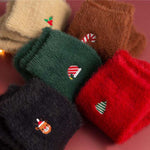 Warm Plush Christmas Socks