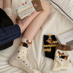 Cartoon Dog Casual Socks