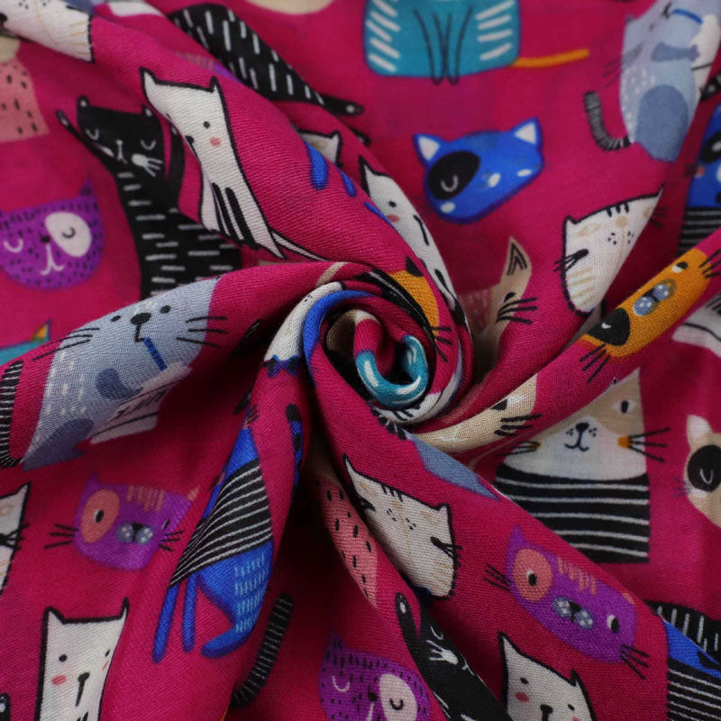 Creative Cartoon Cat Scarf