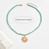 Bohemian Sun Pendant Necklace