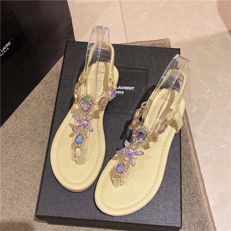 Casual Rhinestone Sandals