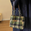 Vintage Plaid Bag