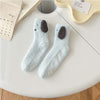 Cartoon Dog Plush Socks