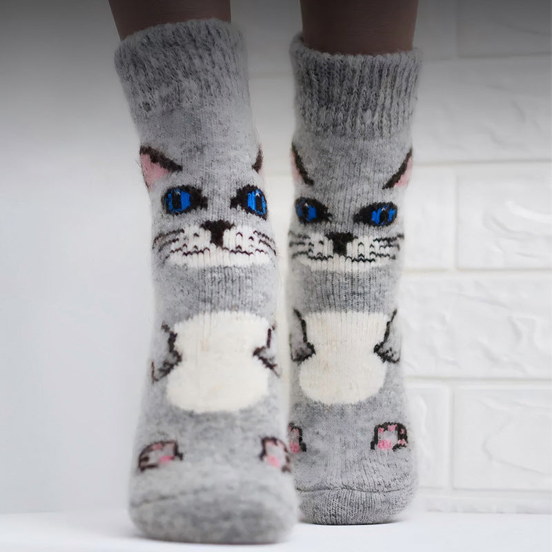 Cartoon Warm Socks