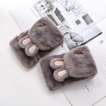 Cartoon Plush Warm Gloves