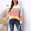 Colour Block Knit Sweater