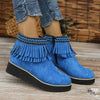 Vintage Fringed Boots