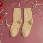 Warm Plush Christmas Socks