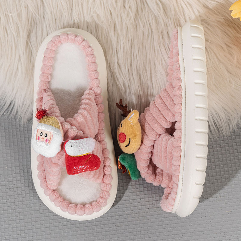 Christmas Plush Slippers