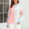 Casual Striped Knit Sweater
