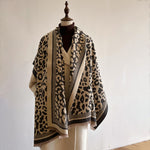 Leopard Print Casual Scarf