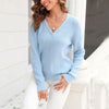 Casual Solid Colour Knit Sweater