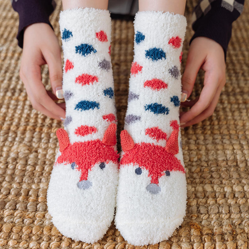 Cartoon Warm Socks