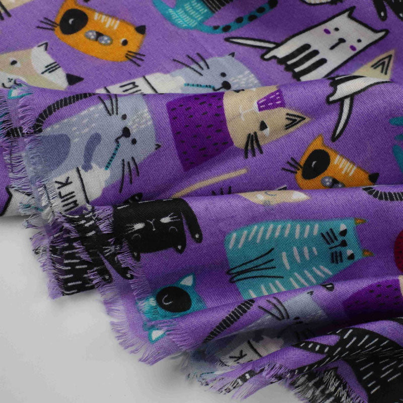 Creative Cartoon Cat Scarf