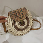 Ethnic Style Straw Bag