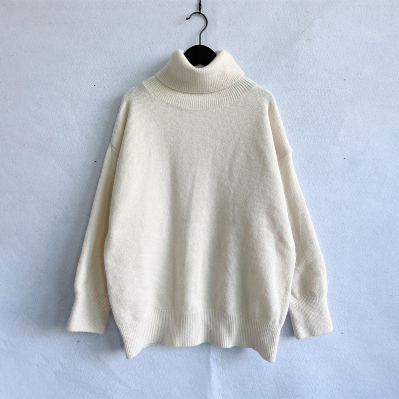 Casual Solid Colour Knit Sweater