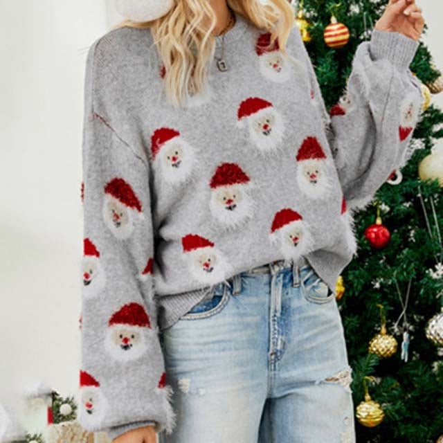 Casual Christmas Knit Sweater