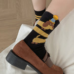 Cartoon Dog Casual Socks