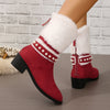 Warm Plush Snow Boots