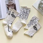 Creative Abstract Socks