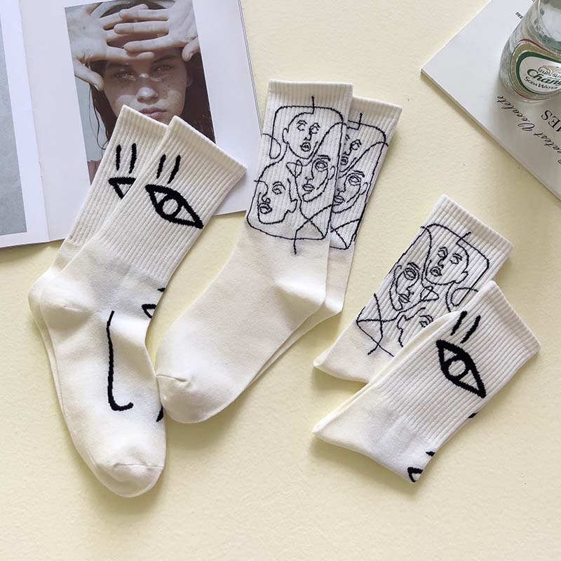 Creative Abstract Socks