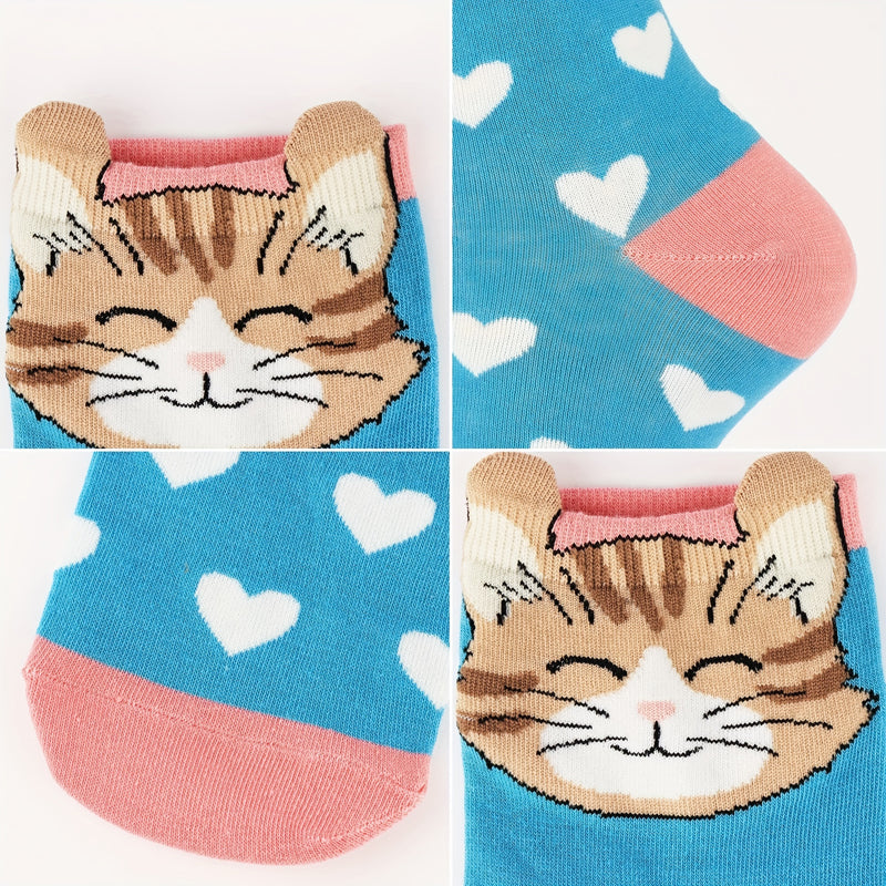 Creative Cat Pattern Socks