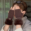 Warm Solid Colour Gloves
