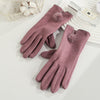 Solid Colour Warm Gloves