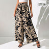 Vintage Floral Print Trousers