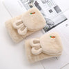 Cartoon Plush Warm Gloves