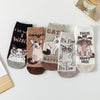 Creative Cat Print Socks