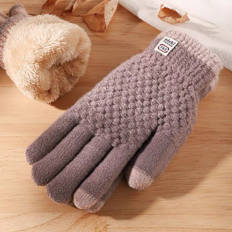 Warm Knitted Gloves