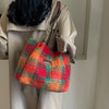 Vintage Plaid Bag