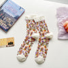 Breathable Floral Socks