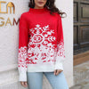 Snowflake Jacquard Christmas Sweater