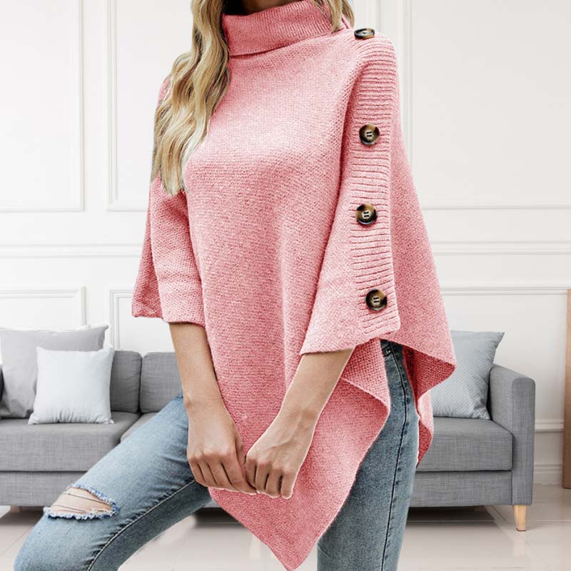 Casual Solid Colour Knit Sweater