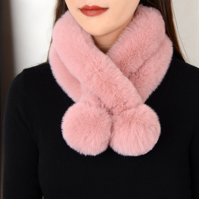 Solid Colour Warm Scarf