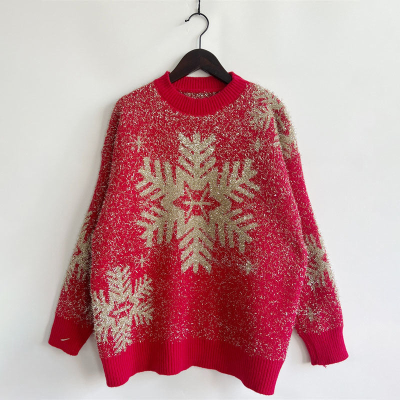 Casual Christmas Knit Sweater