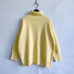 Casual Solid Colour Knit Sweater