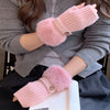 Warm Solid Colour Gloves