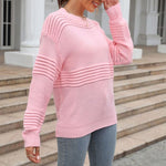 Casual Hollow Knit Sweater