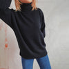 Casual Solid Colour Knit Sweater