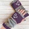 Warm Heart Pattern Gloves