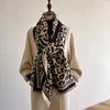 Leopard Print Casual Scarf