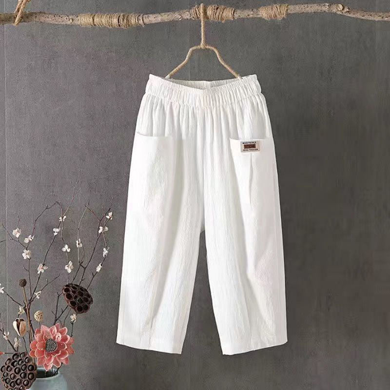 【Cotton and Linen】Comfortable Casual Trousers