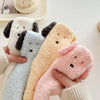 Cartoon Dog Plush Socks