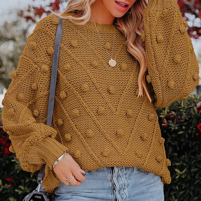 Casual Loose Knit Sweater