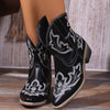 Vintage Embroidered Boots