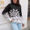 Snowflake Jacquard Christmas Sweater