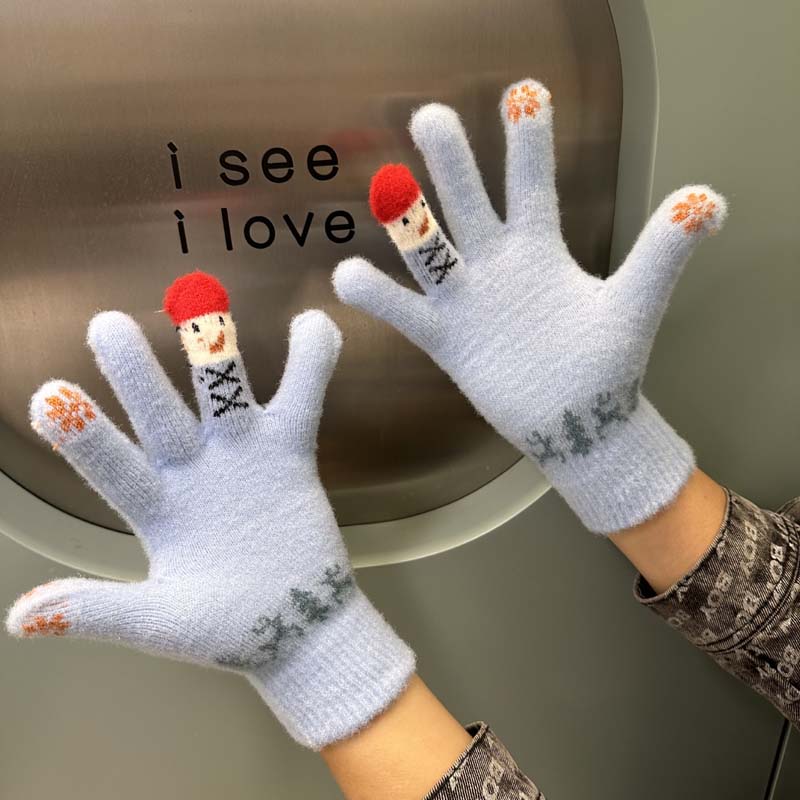 Cartoon Warm Gloves